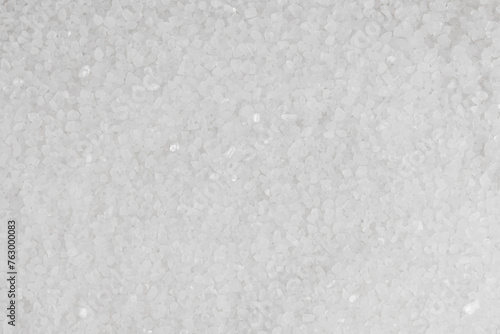 Natural sea salt background texture close up. coarse grind. ultra purified natural