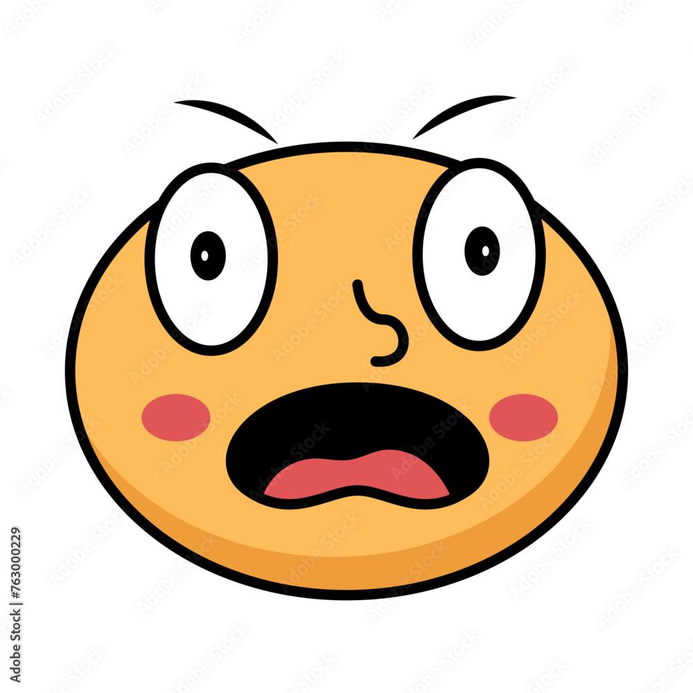 Fototapeta premium Emoji Expression Vector