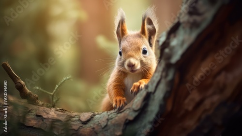 squirrel in the park © Wallpaper