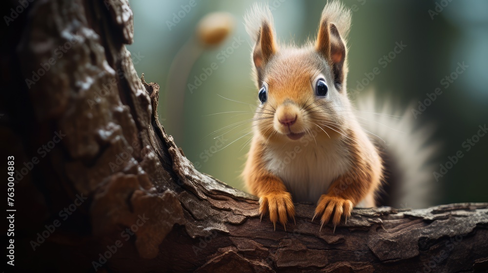 squirrel on a tree squirrel on a tree