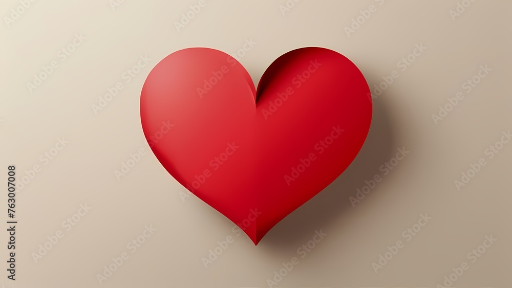  a heart symbol ,the heart is the focal point of the image, symbolizing love, affection,