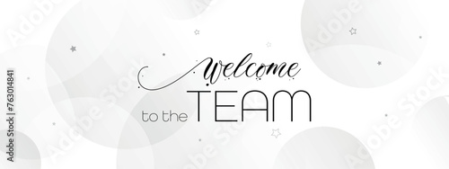 welcome to the team	