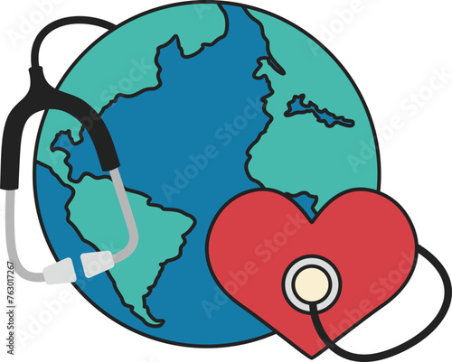 World Healty Illustration