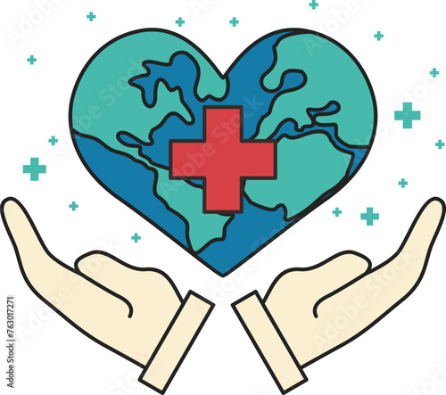 World Healty Illustration