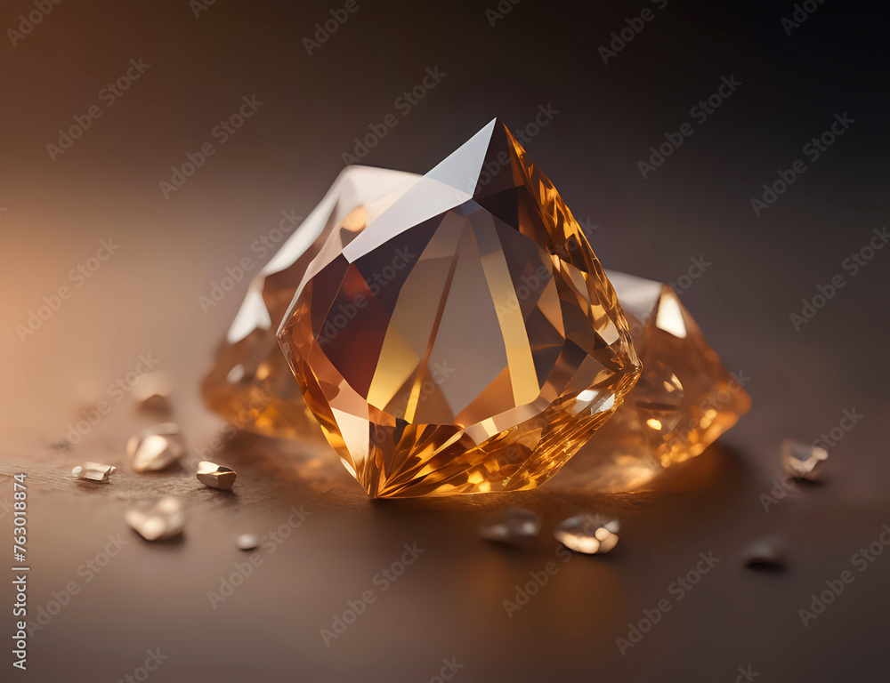 goldener Diamant goldener Diamant