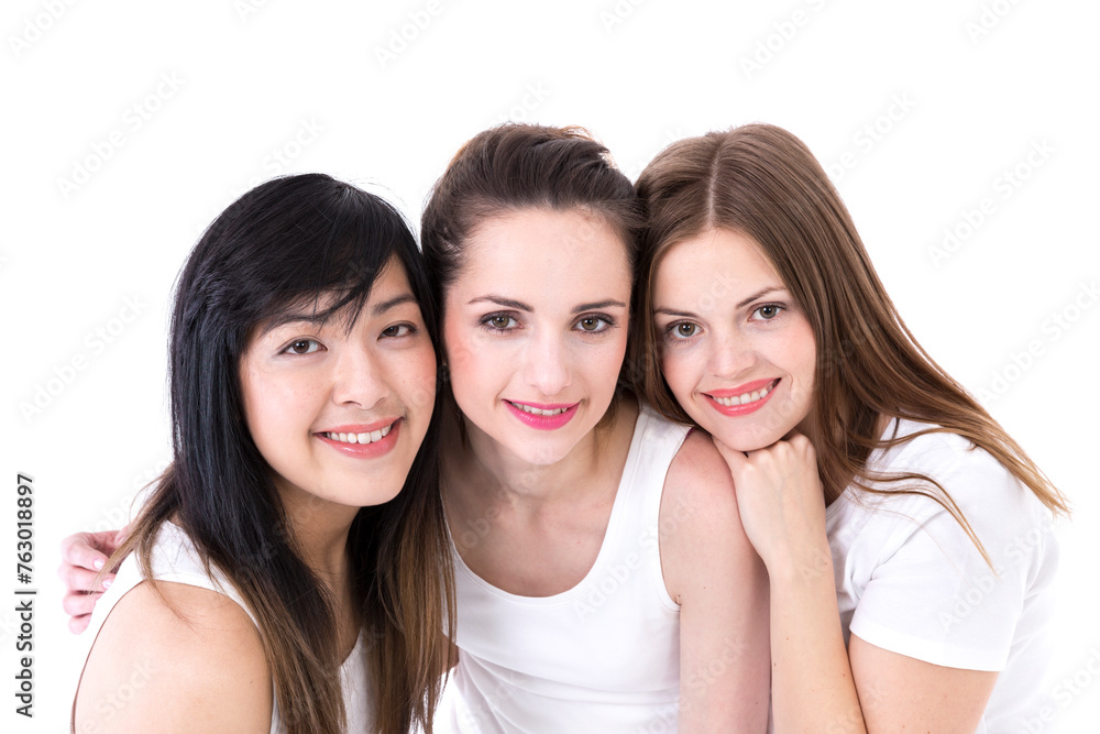 Beatuty Image. Multiethnic group of beautiful women. Beatuty Image. Multiethnic group of beautiful women.