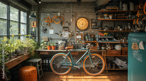 Couple installs bicycle rack in their apartment