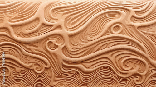 Macro photograph of intricate patterns in sand 