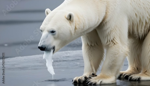 A Polar Bear With Its Nose Twitching Sniffing For Upscaled 6