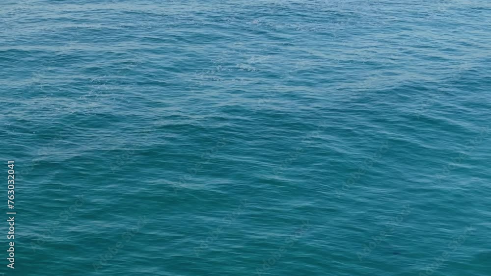 Static shot of a blue sea surface with ripples Static shot of a blue sea surface with ripples