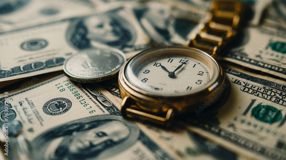 Time is money. Time is money.