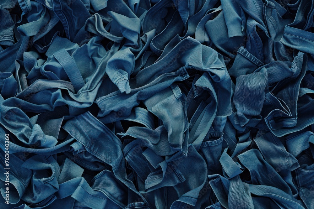 pile of blue jeans pile of blue jeans
