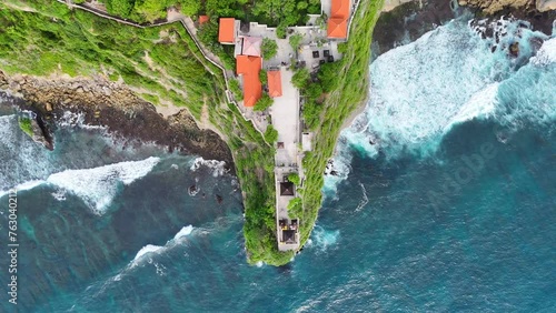 Uluwatu Temple is a Balinese Hindu sea temple located in Uluwatu. The temple is regarded as one of the sad kahyangan and is dedicated to Sang Hyang Widhi Wasa in his manifestation as Rudra.