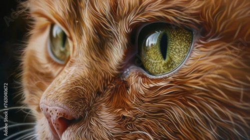 Detail Ginger Cat, Banner Image For Website, Background, Desktop Wallpaper