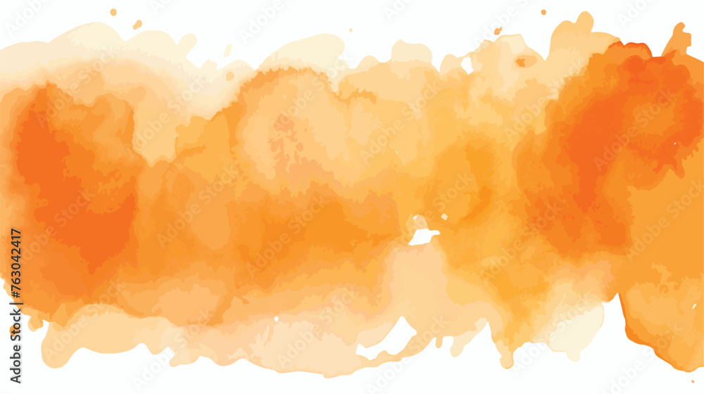 Orange watercolor background for textures background