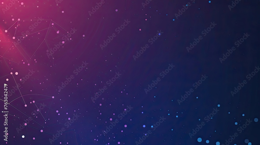 Abstract image of a minimalistic background. A composition of dots connected by lines against a gradient background, a smooth transition. Network and communication concept. Generative by AI Abstract image of a minimalistic background. A composition of dots connected by lines against a gradient background, a smooth transition. Network and communication concept. Generative by AI