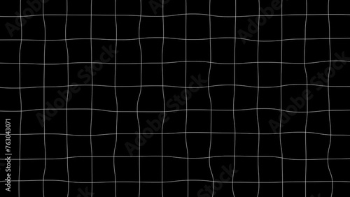 Wiggling Lines grid loop animated black background 4K 60 FPS 