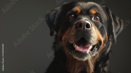 Fulllength Portrait Happy Smiling Pet Dog, Banner Image For Website, Background, Desktop Wallpaper