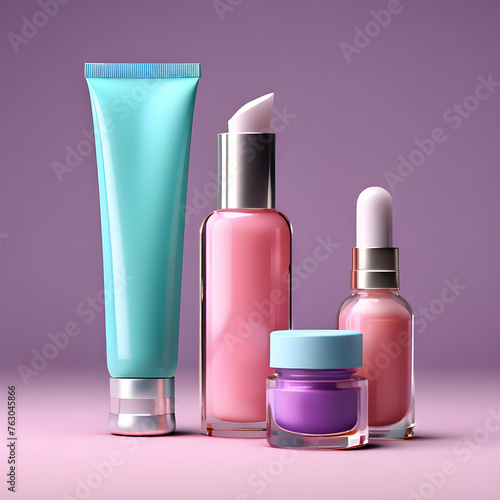 3d mockups cosmetic things | 3d realistic cosmetic | Realistic mockups 3D cosmetic items | 3D cosmetic mockups  (ID: 763045866)