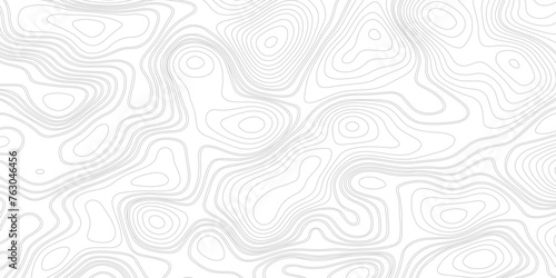 The stylized height of the topographic contour in lines and contours. Topographic map background concept with space for your copy. Vector abstract illustration. Geography concept.