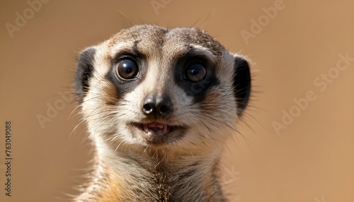 A Meerkat With A Surprised Look On Its Face Upscaled 9