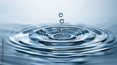 Closeup of rippled water surface. Abstract background