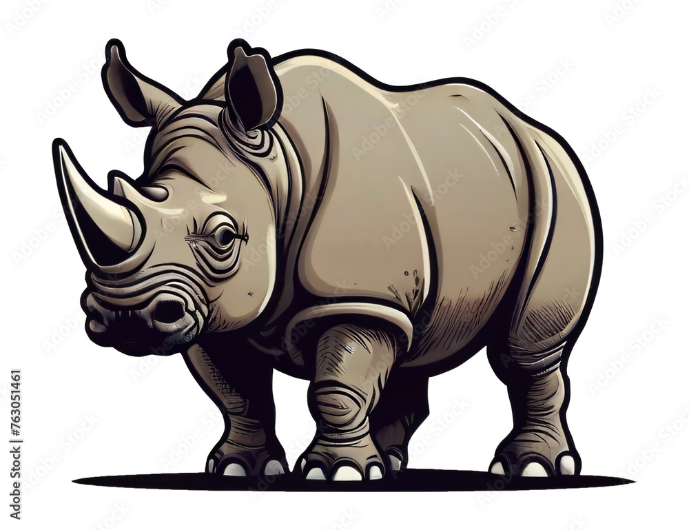 rhino drawing rhino drawing