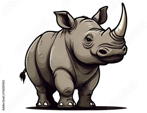 rhino cartoon