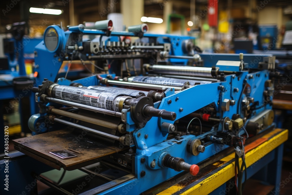 Fototapeta premium the intricate workings and industrial context of edge damping solution system highlighting its impact on enhancing machinery performance and ensuring operational efficiency