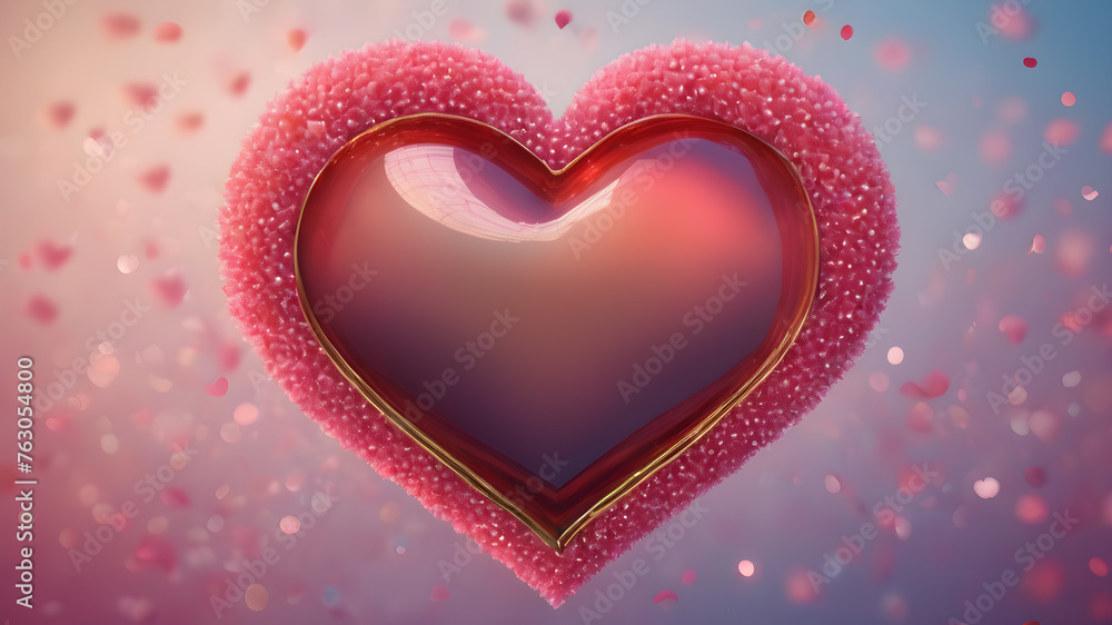 Heart shape for Love concept, Valentine's Day concepts. love symbol, concept for Valentine's Day, wedding etc. Heart elements for love concept design. AI generated image Heart shape for Love concept, Valentine's Day concepts. love symbol, concept for Valentine's Day, wedding etc. Heart elements for love concept design. AI generated image