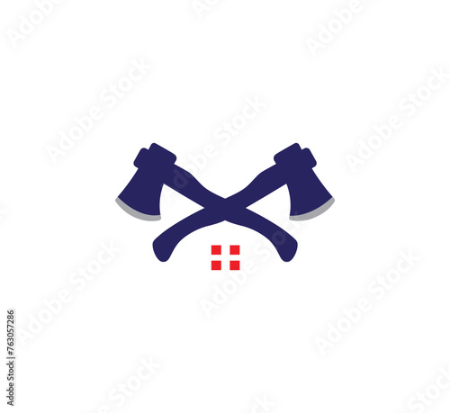 RW home logo design vector template