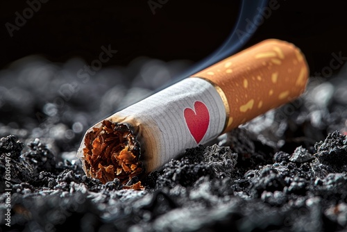 cigarette and nicotine addiction professional photography