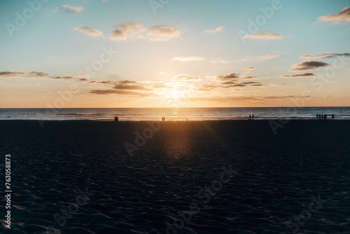 Westcoast Sand Beach sunset