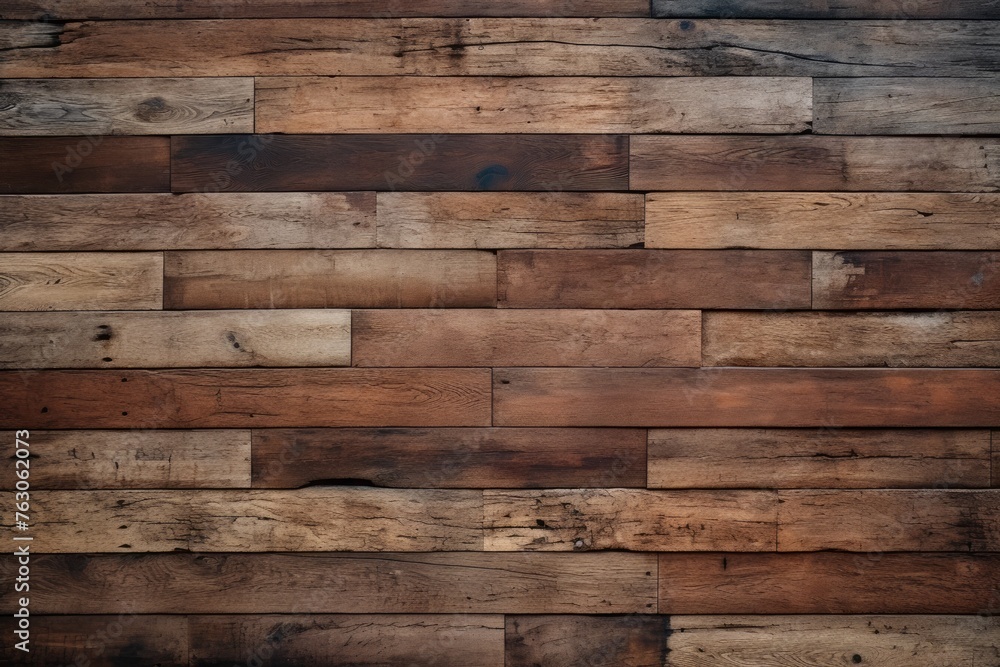Naklejka premium Dark wood background, wooden texture