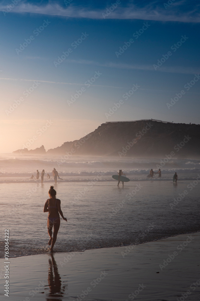 Fototapeta premium Morning view on a Surf beach