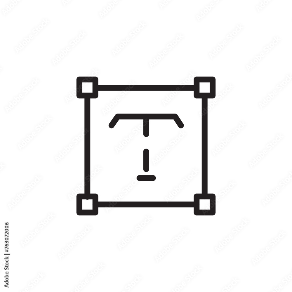 box edit text line icon box edit text line icon