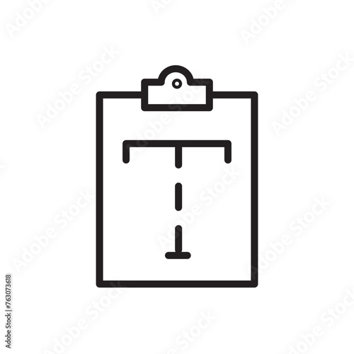 editor paste text line icon