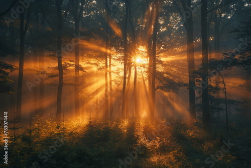 Sunlight Streams Through Forest: A Generative AI Landscape