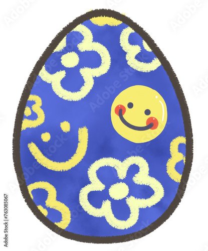 easter egg illustration