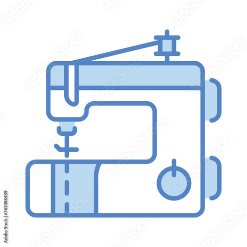 Sewing Machine icon editable stock vector illustration