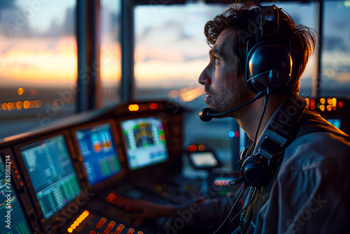 Aviation Operations: Air Traffic Control and Flight Data Management at Airport Tower