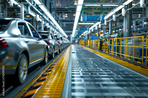 Revolutionizing the Automotive Industry: Cutting-Edge Automation in Modern Car Manufacturing Lines © Fernando Cortés