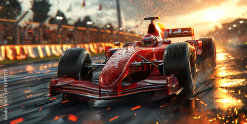 Vintage car, racing car, burnout car, sport car, racing team, turbocharger, tuning.