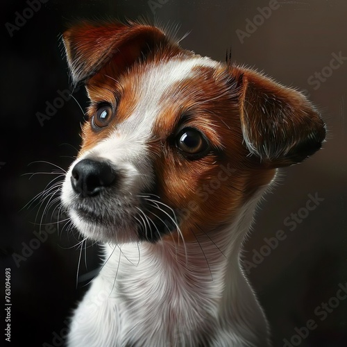 portrait of a puppy
