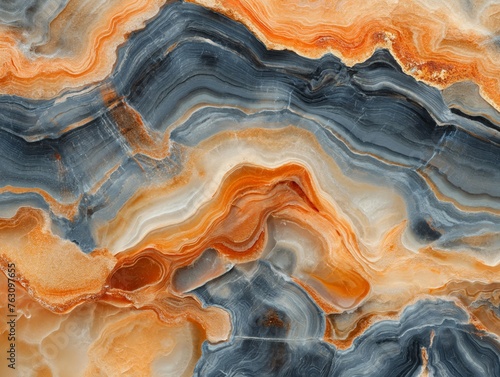 Marble colorful stone waves background