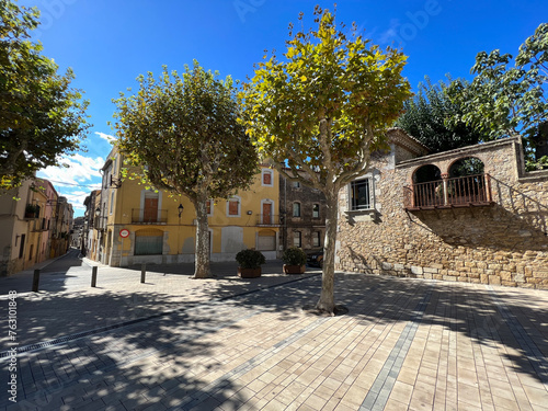 Old town of Torroella de Montgri photo