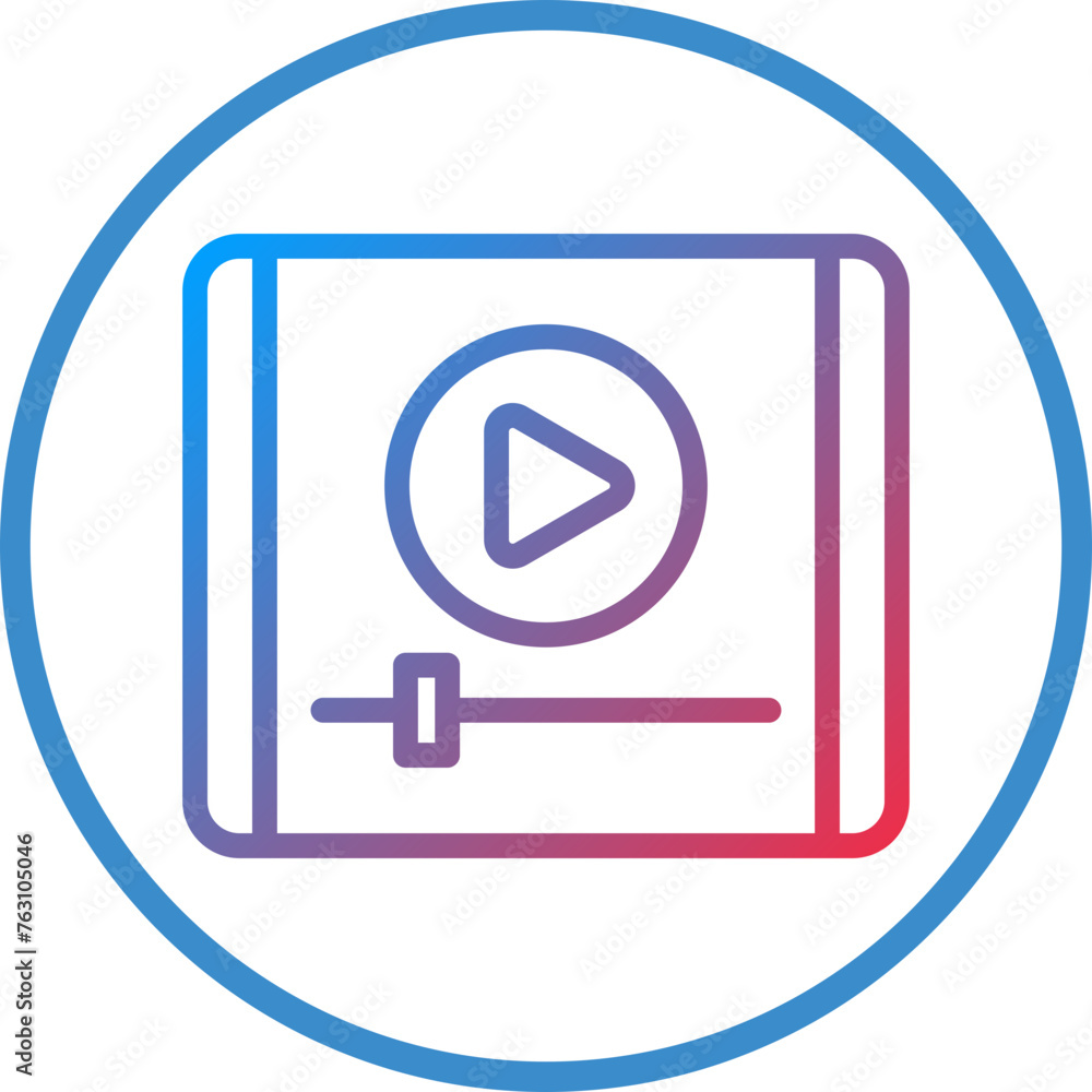 Video Player Icon Style