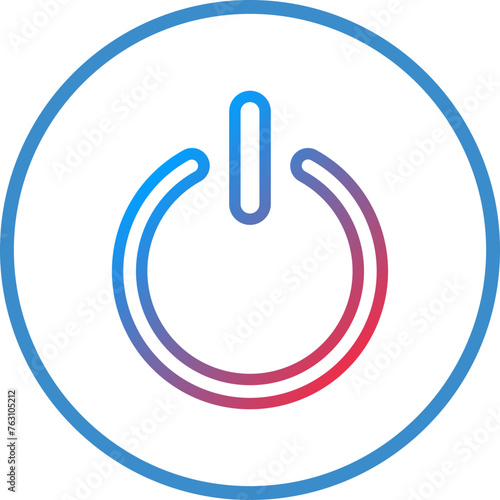 Power Button Icon Style