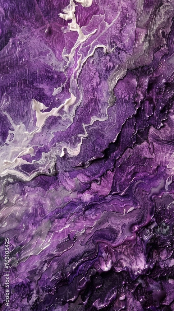 Abstract purple and white fluid art texture Abstract purple and white fluid art texture