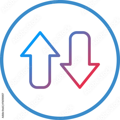 Opposite Arrow Icon Style